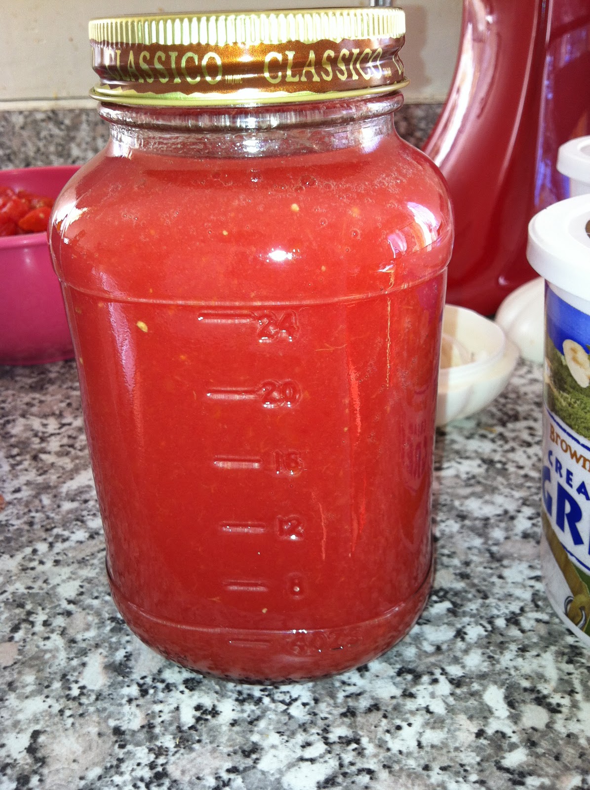 The Curried Cook Homemade Tomato Sauce with the KitchenAid