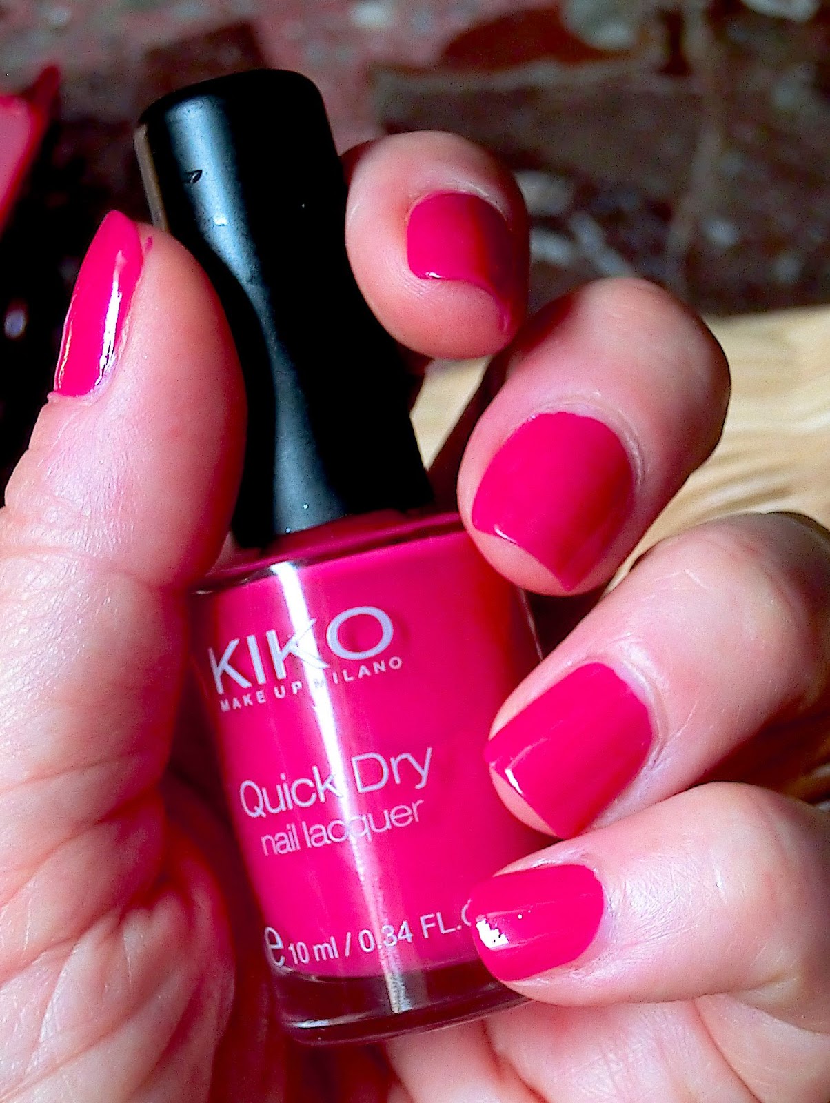 Dream a little dream of beauty Kiko quick dry nail polish review