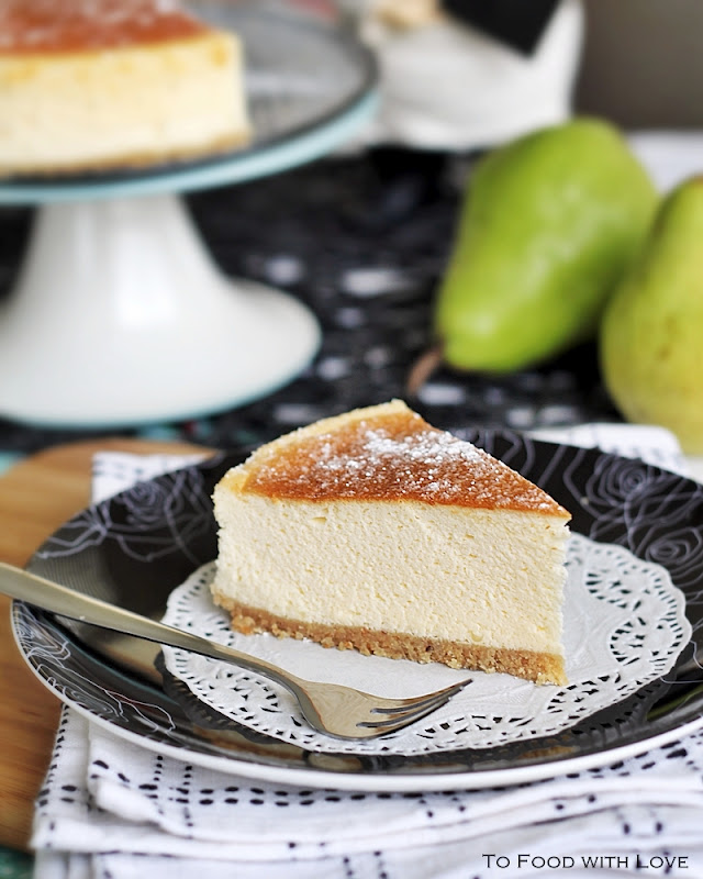 To Food with Love Light and Creamy Japanese Cheesecake