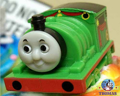 Colorful minute birthday party cupcake Thomas the tank engine and Percy cake decorating kit for boys