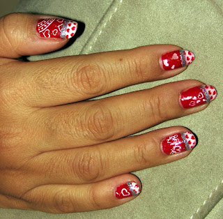 Mis uñas San Valentín 2011. ¡Locas por las uñas! - Ideas y material