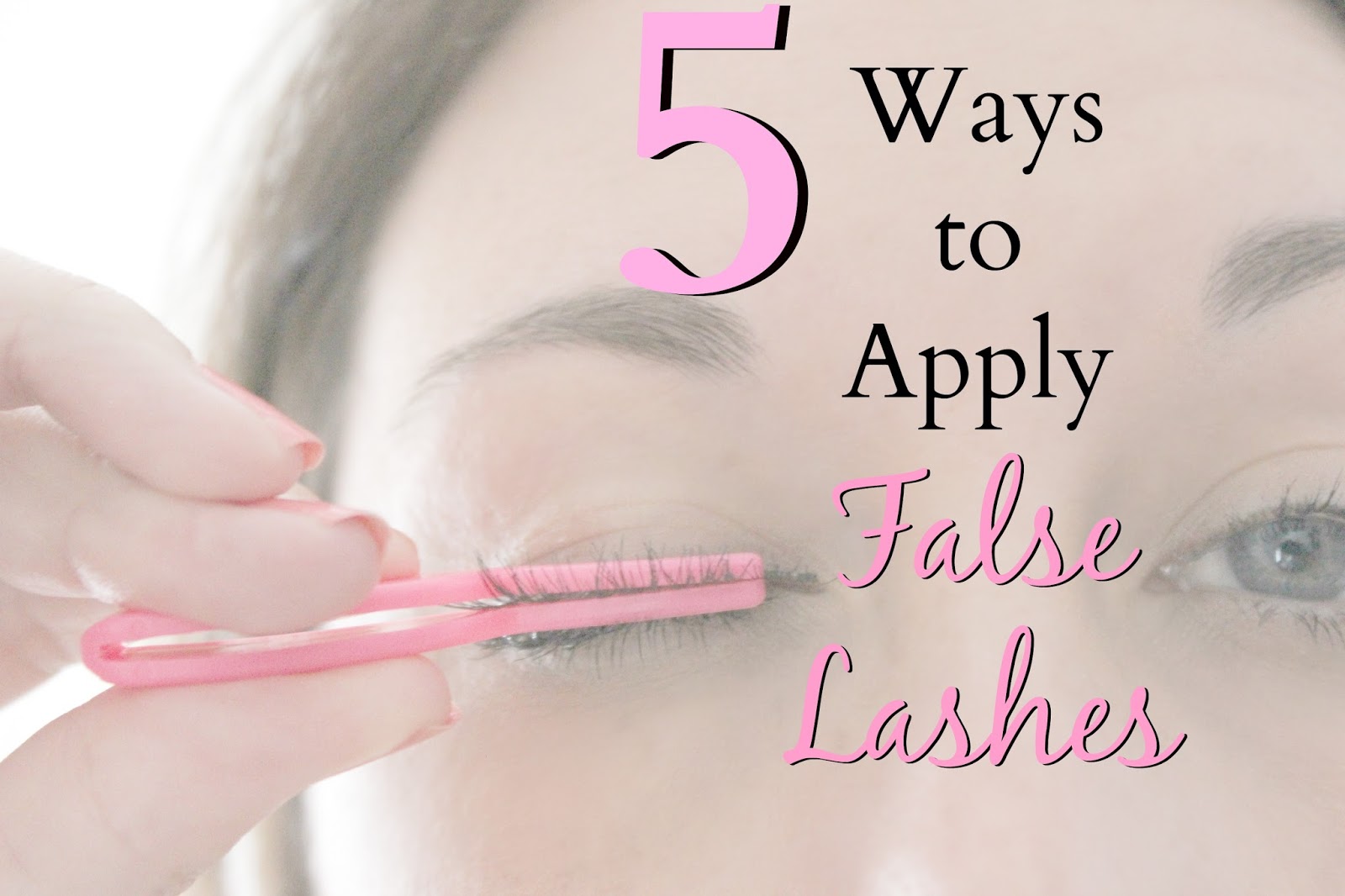 Elle Sees Beauty Blogger in Atlanta 5 Ways to Apply False Lashes
