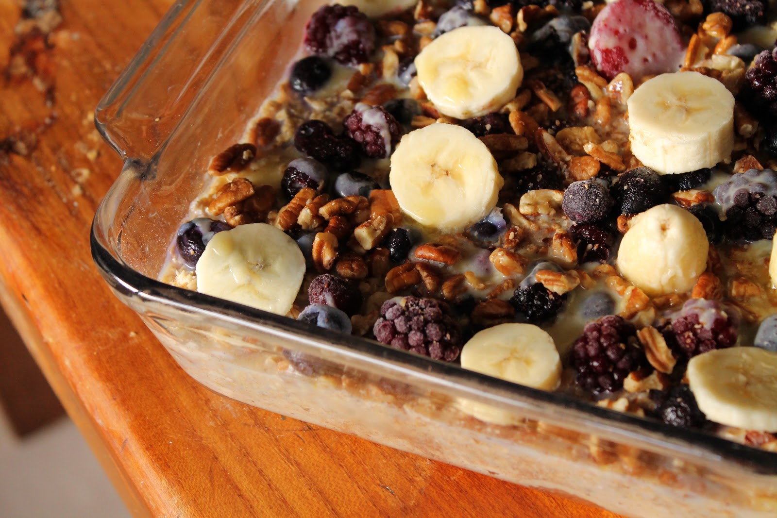 Fruit and Nut Baked Oatmeal TfDiaries