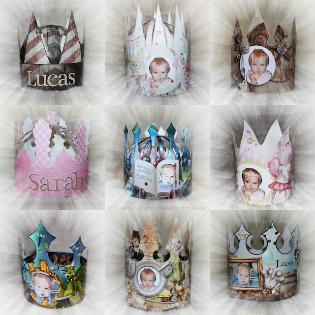 Free Printable Birthday Crown Templates!