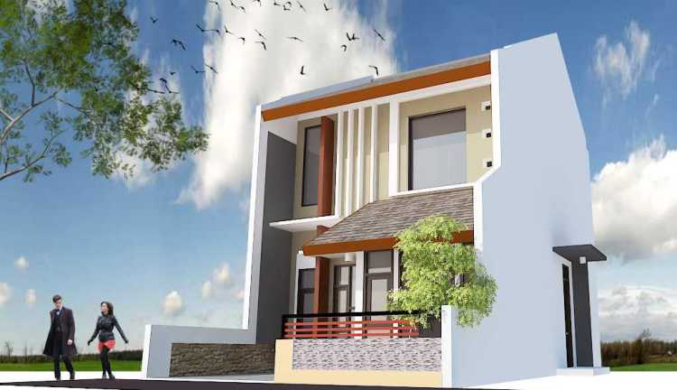 View Rumah Minimalis Sederhana Atap Tidak Kelihatan PNG