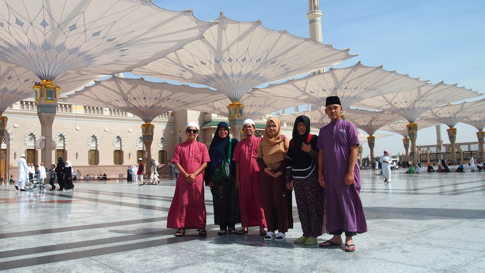 Masjid Nabawi Madinah Al Munawaroh (Feb 2018)