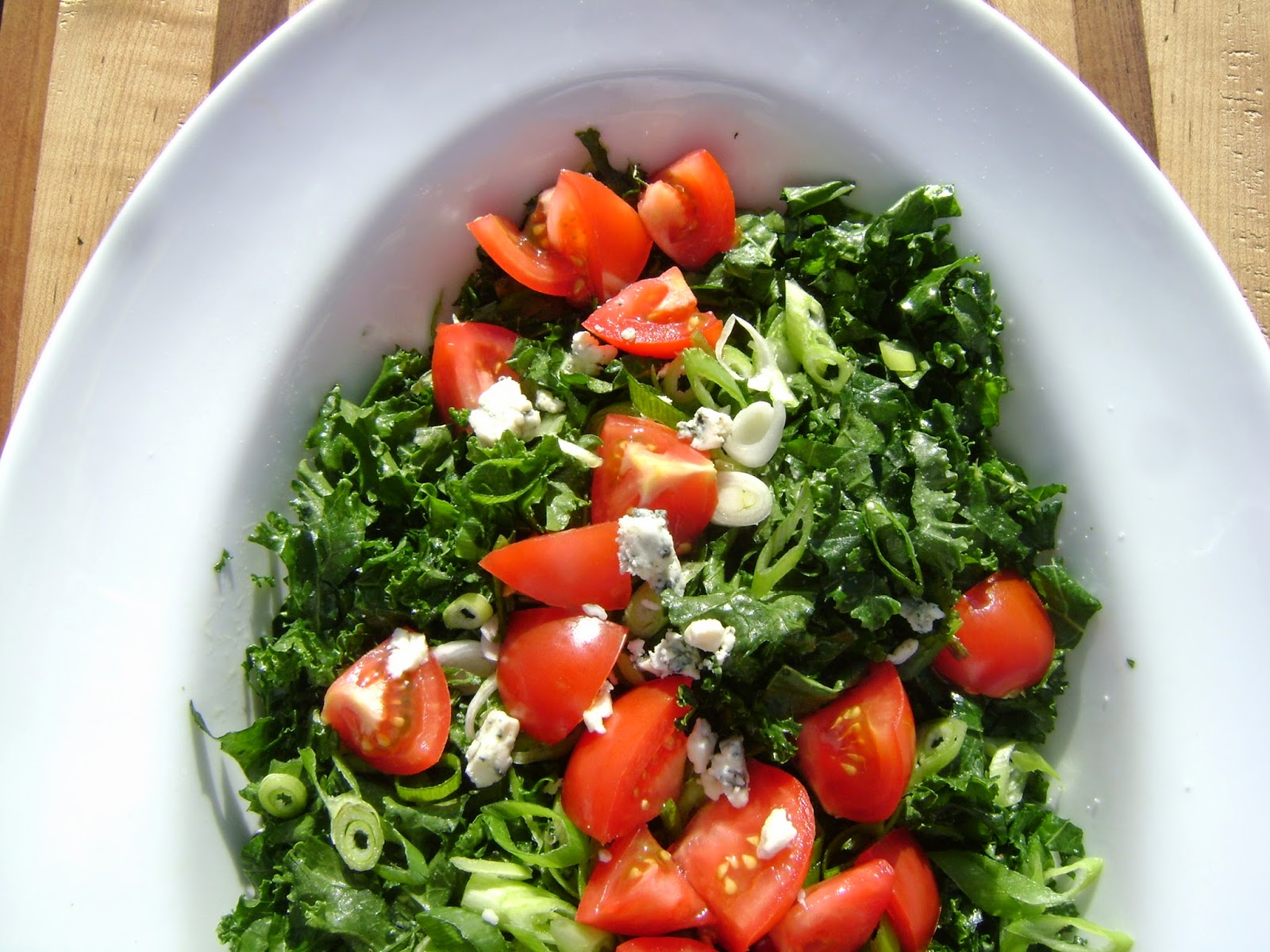 Kale and Tomato Salad mysavoryspoon