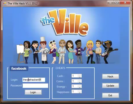 The Ville Hack Facebook Zynga The Ville Hack Tool 2012