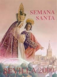 Cartel de la Semana Santa de Sevilla 2001