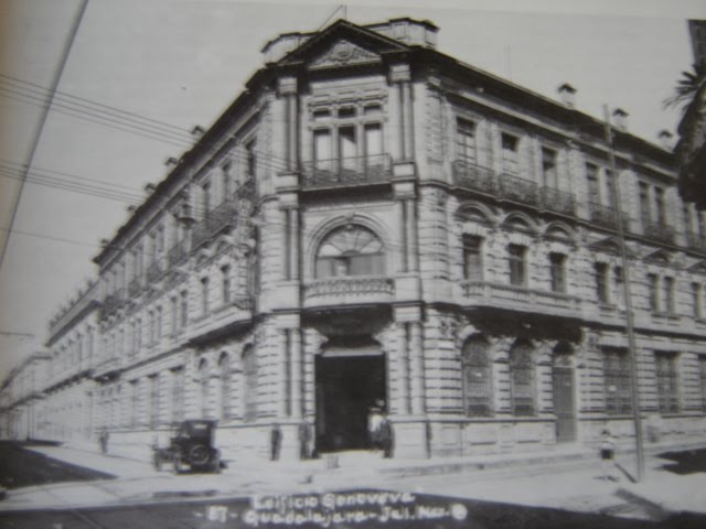 1925 DESAPARECIDO HOTEL GARCÍA TAMBIEN CONOCIDO COMO "EDIFICIO GENOVEVA" ESTUVO UBICADO EN LA ESQUI