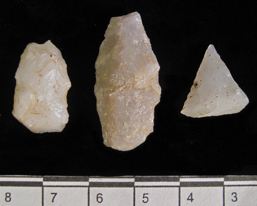 Rock Piles More broken quartz