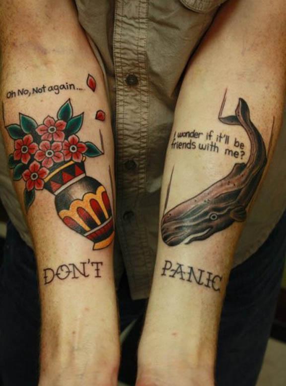 Labels books quotes tattoos