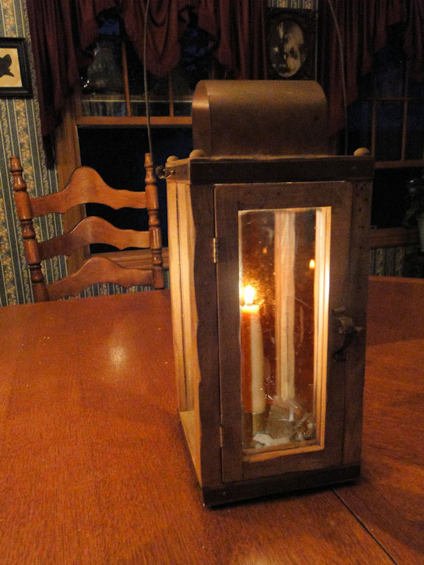 Old candle lantern from my grandfather's kit, no idea what model