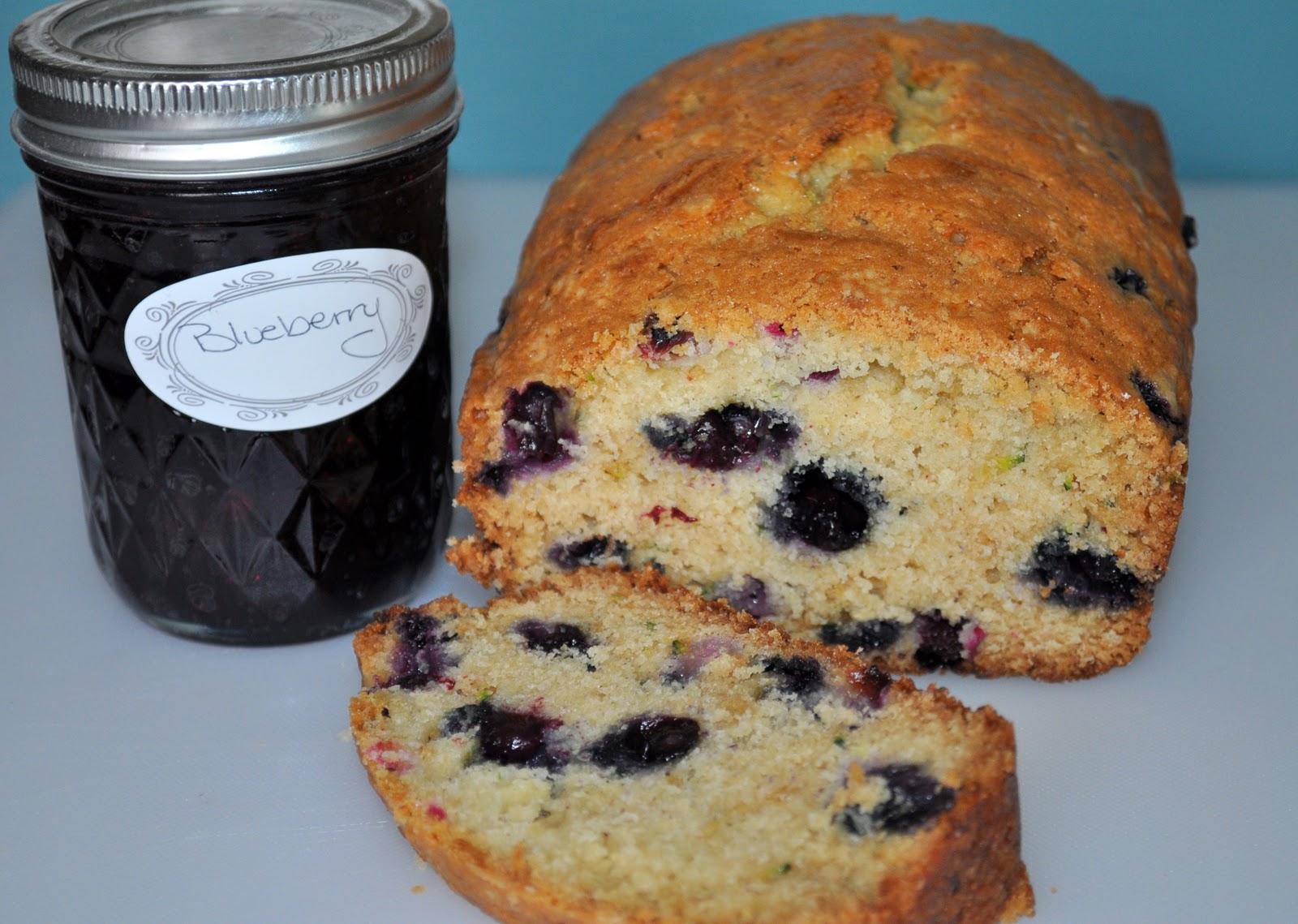 A Pocket Full Of Buttons Blueberry Zucchini Bread {recipe}