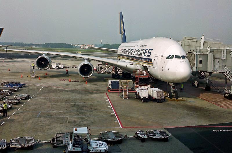 Airbus A380 of Singapore Airlines