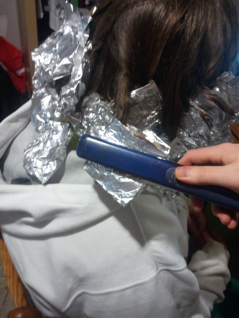Tin Foil Curls  How to Curl Your Hair with Aluminum Foil