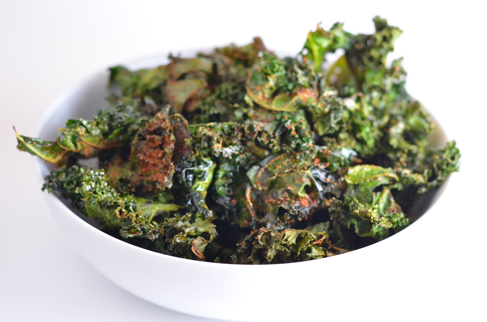 The Savvy Kitchen Baked BBQ Kale Chips (GlutenFree)
