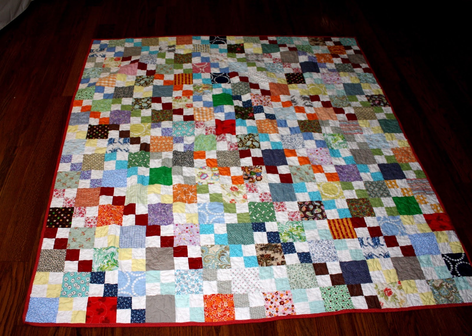 tales from the outhouse scrappy summer quilt