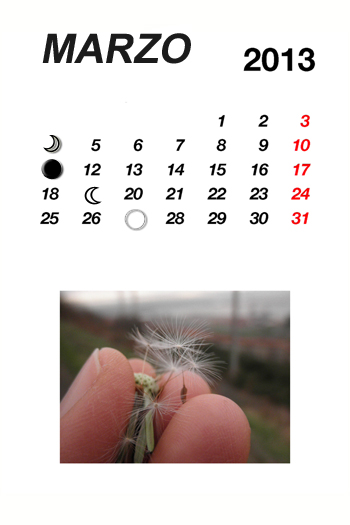 http://basajaum.blogspot.com.es/ calendario marzo