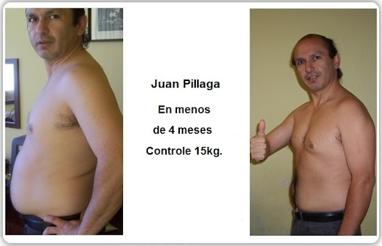 Juan Controló 15 kg.