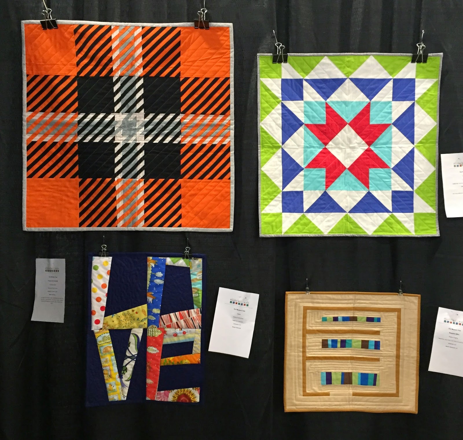 OKC Modern Quilters OKC Winter Quilt Show 2015