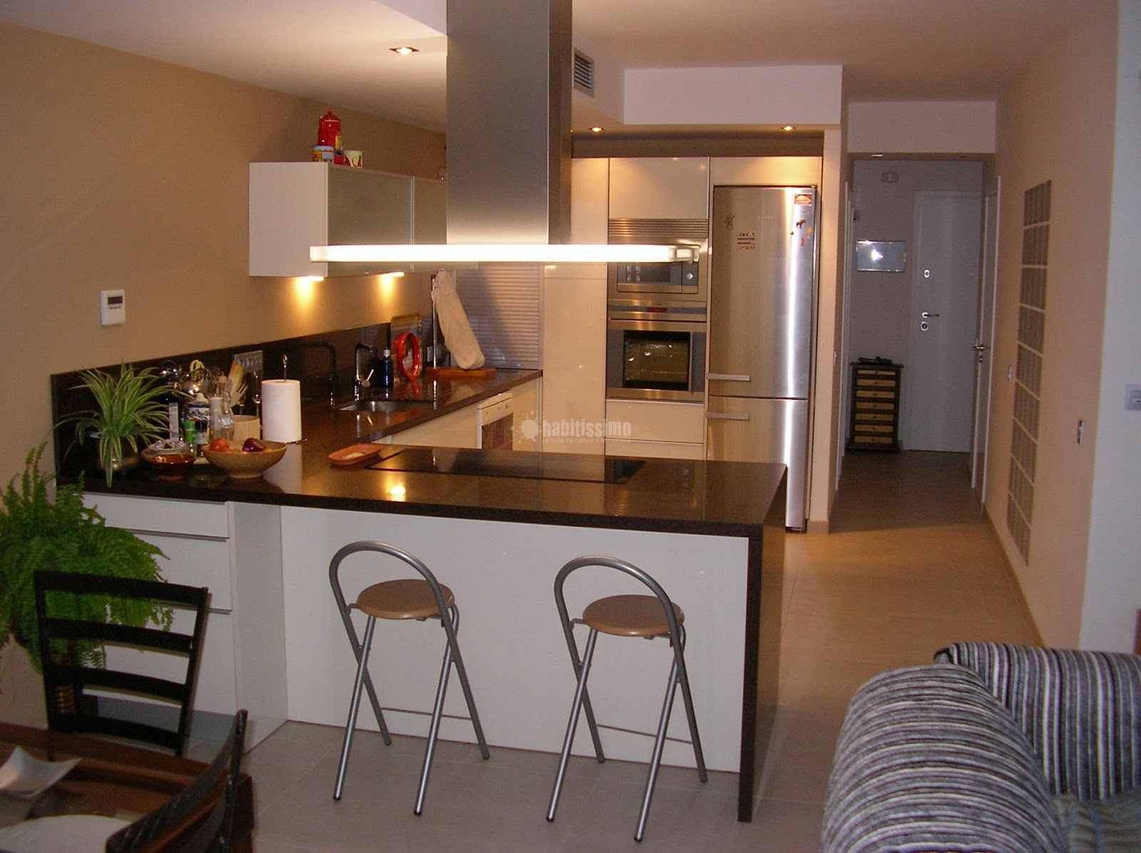 Decorando Dormitorios: Diseño de Cocina Abierta al Comedor para ... Decorando Dormitorios: Diseño de Cocina Abierta al Comedor para ...