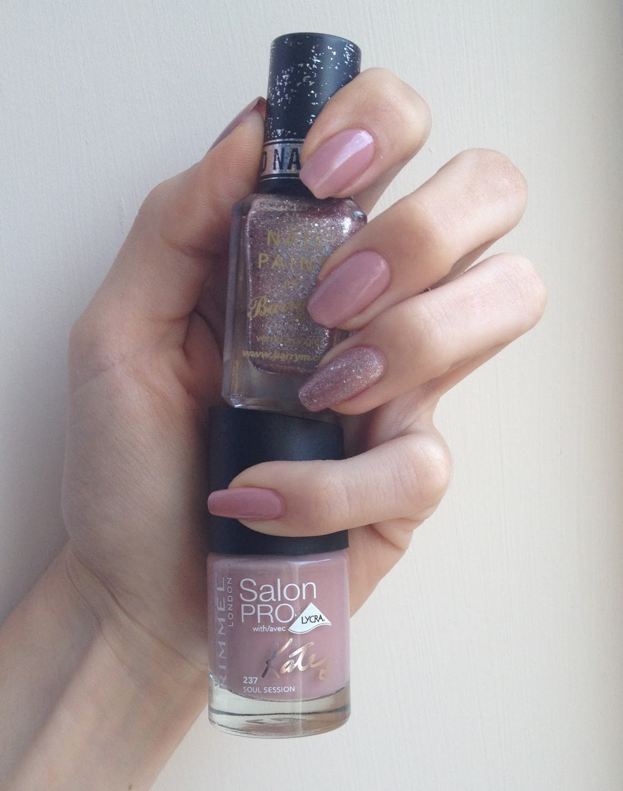 Photo Jenn ic Rimmel Salon Pro Soul Session and Barry M Textured