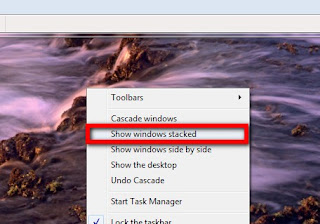 การโชว์การใช้งานของวินโดว์ Show windows stack view :tipwindows การโชว์การใช้งานของวินโดว์ Show windows stack view :tipwindows