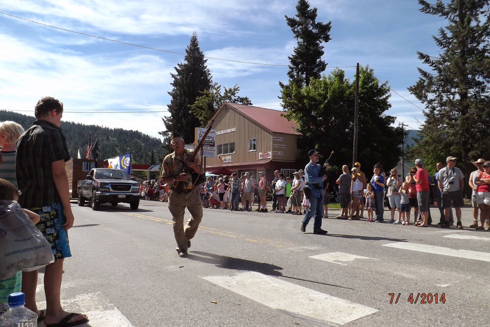 From a simple mind Fourth of July, Clark Fork, Idaho style