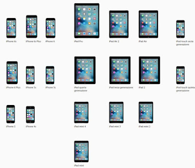iphone ipad e ipod compatibili con ios 9