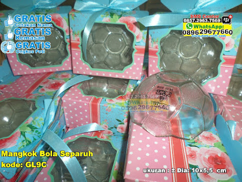 Mangkok Bola Separuh jual