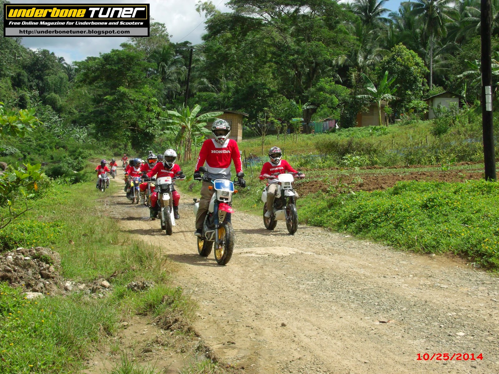 underbone tuner Honda OffRoad Adventure Trail Ride