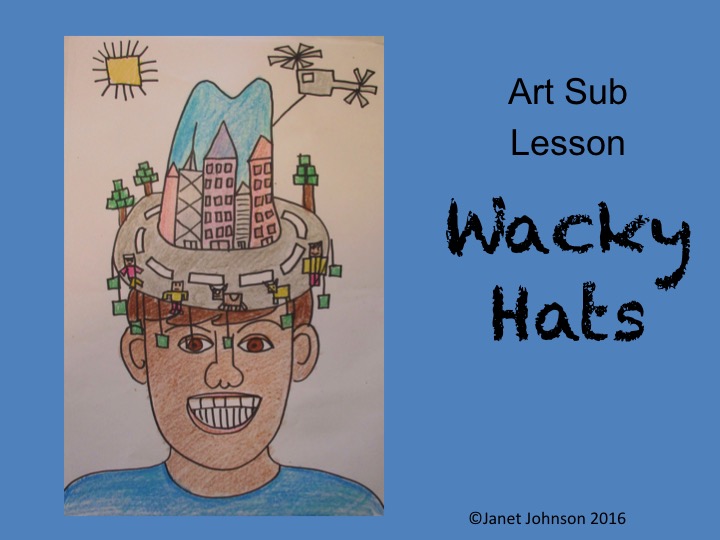 Art Sub Lessons: Crazy Hat Day - Art Sub Plan