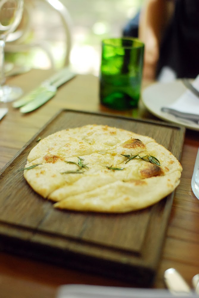 Chiswick Restaurant NSW Collective Menu Rosemary Flat Bread