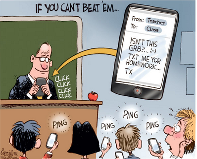 Cartoon on Technology