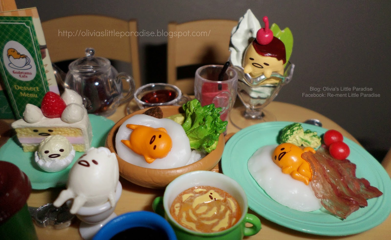 Wallpaper Olivia S Little Paradise Re Ment Gudetama Cafe Free HD