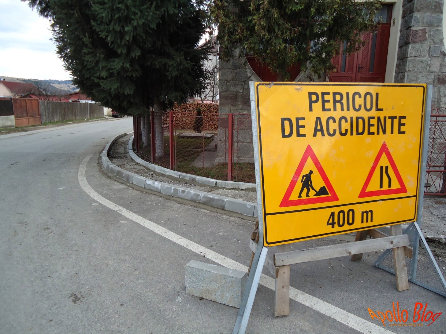Pericol de accidente