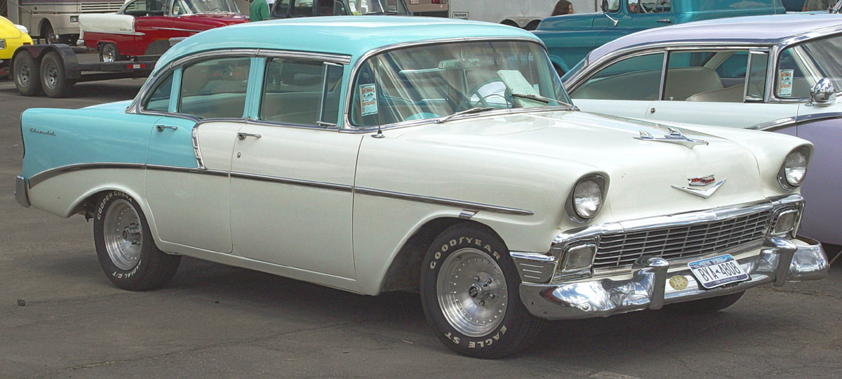 COCHE CHEVROLET 1956 coche chevrolet 1956: