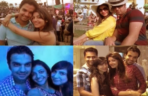 Kajal Agarwal with her boyfriend leaked Photos | Actress Kajal ...