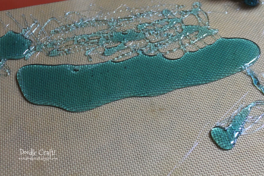 Doodlecraft Frozen Icicle Candy Cupcakes!