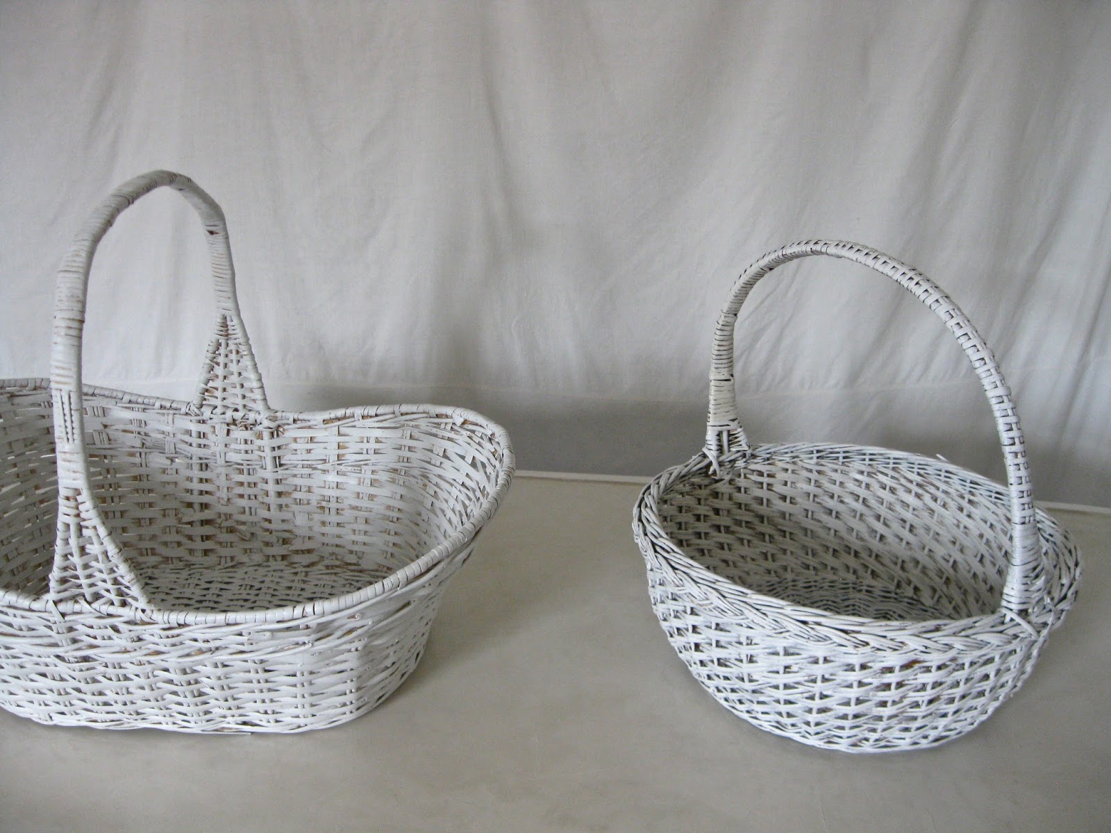 Sette Design Painting Baskets White
