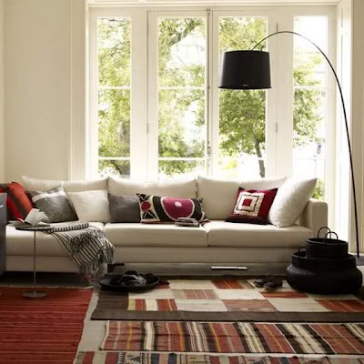 Decoración de interiores: Alfombras de centro para sala: ¡Deja entrar