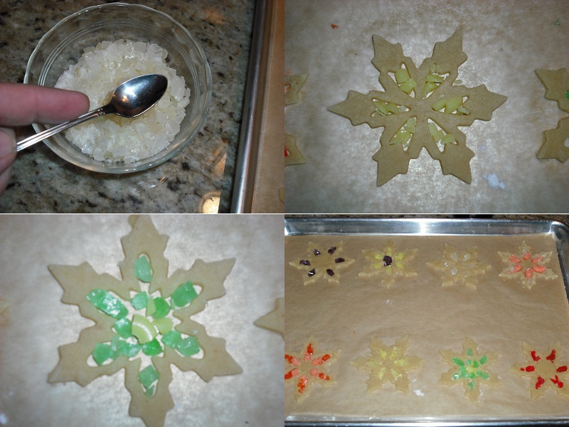 Culinary Alchemy Hard Candy Christmas Stained Glass Cookies