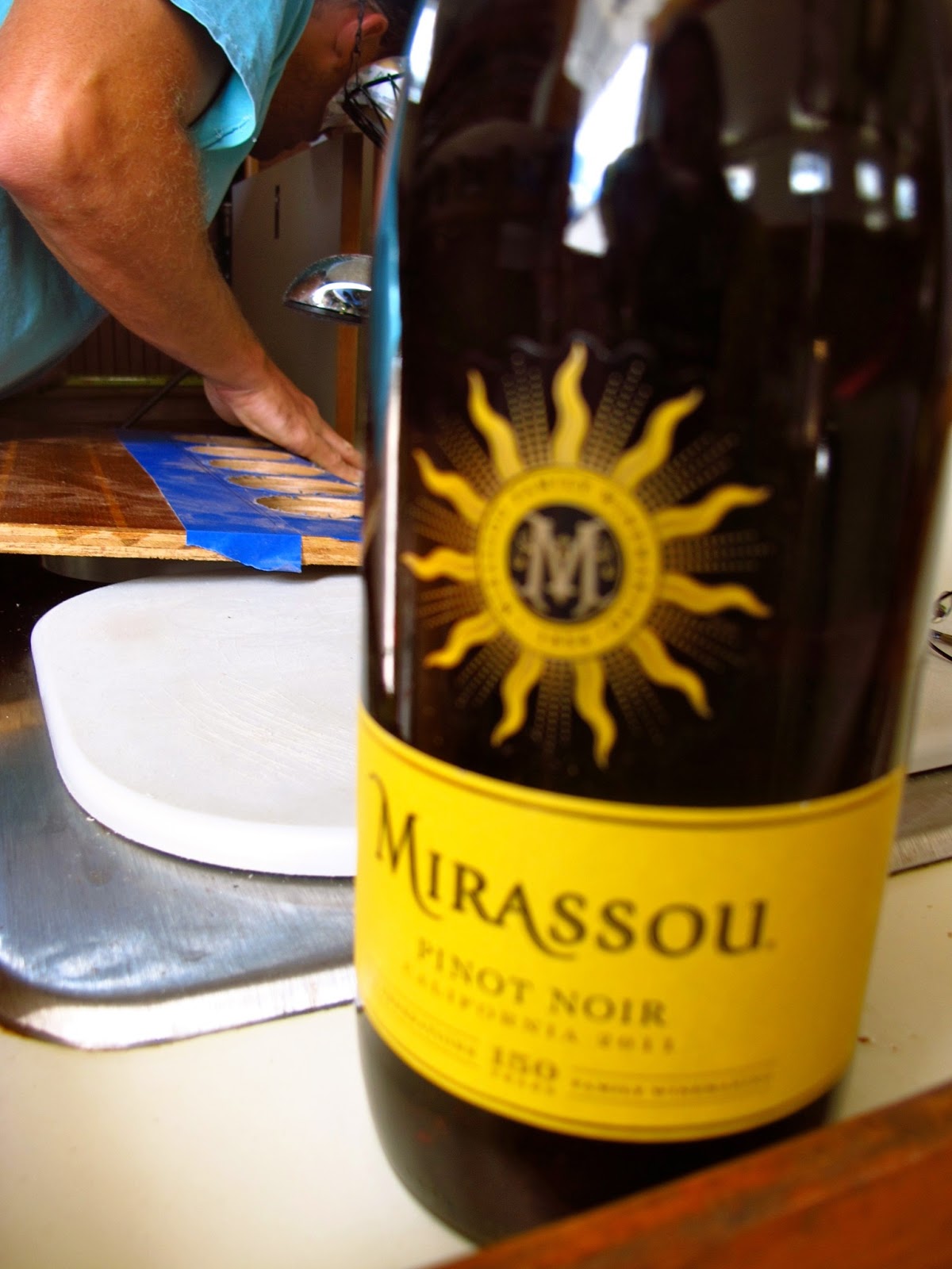 Windtraveler Boat Wine Rack