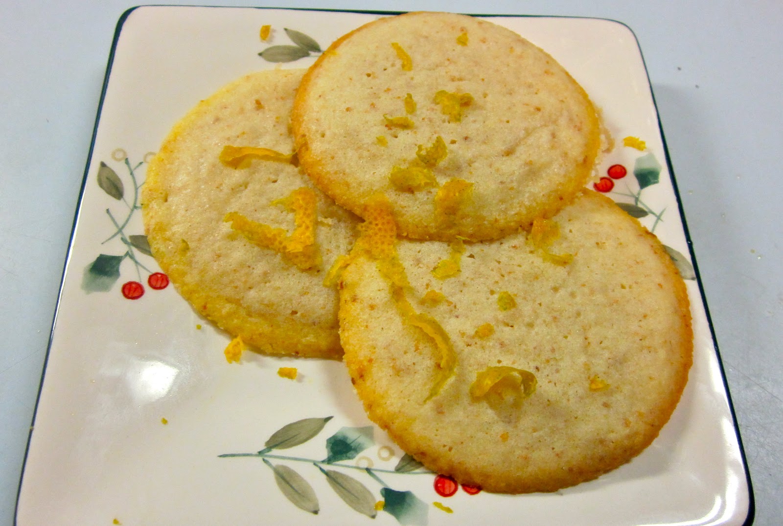 My Passion for Food Orange & Lemon Wafer Cookies