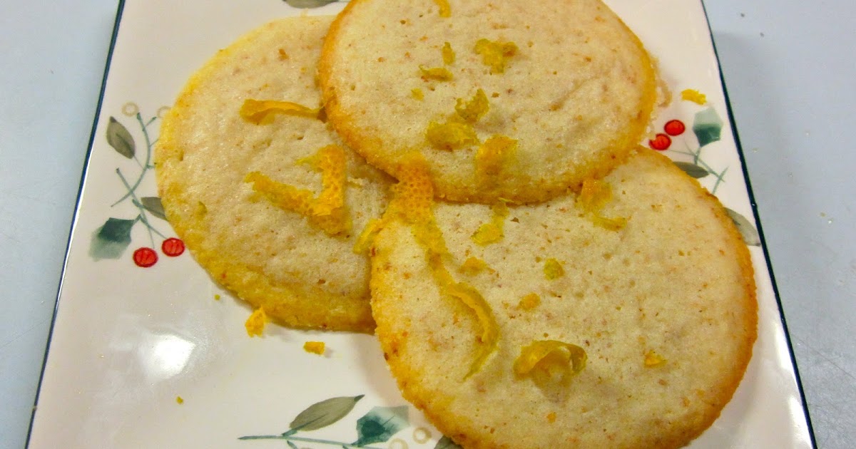 My Passion for Food Orange & Lemon Wafer Cookies
