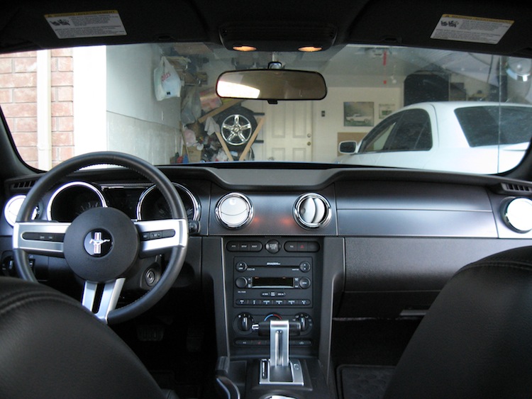 2007 V6 Mustang 2007 Mustang Interior