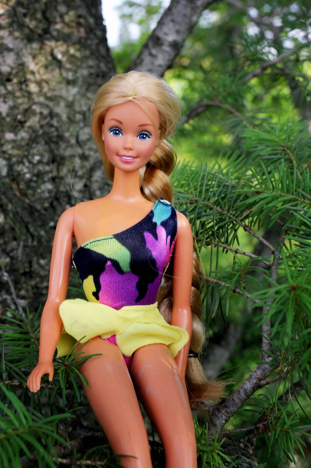 Cozy Comforts and Dolls: Tropical Barbie and Miko -Throwback Thursday