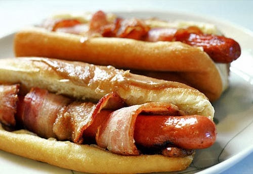 bacon wrapped vienna sausage