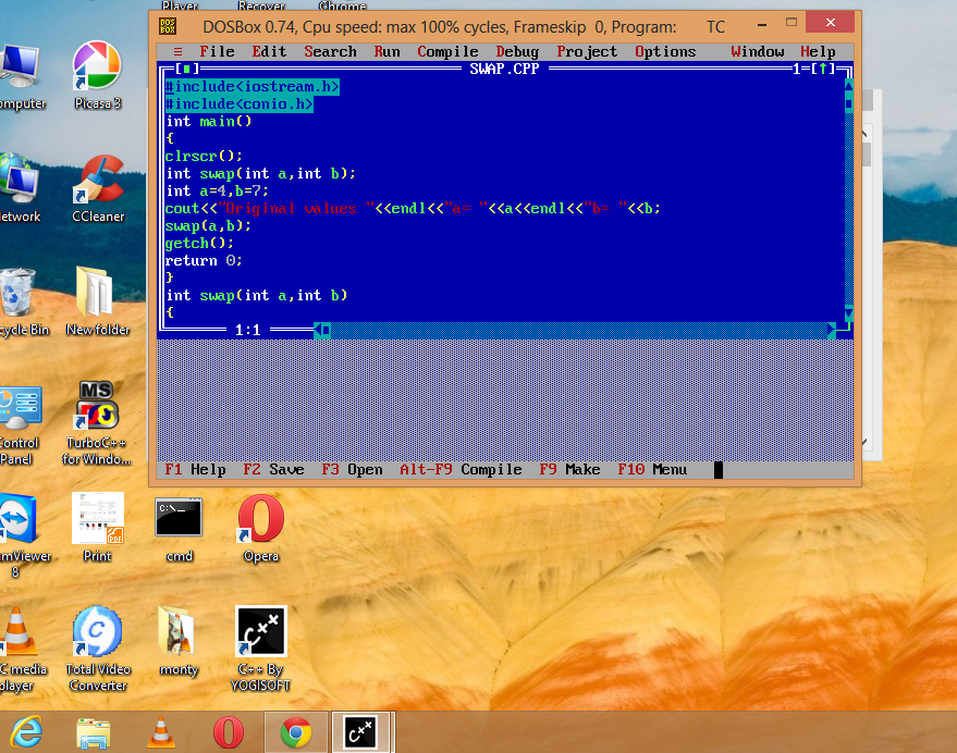 Install Turbo C In Windows 10